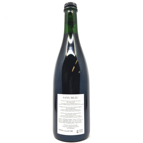 Cantillon Sang Bleu 6% (750ml)-Hop Burns & Black