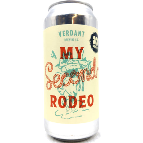 Verdant My Second Rodeo Double IPA 8.4% (440ml can)-Hop Burns & Black