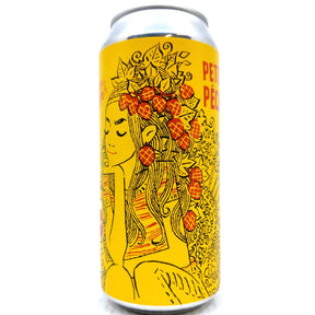 Burning Sky Petite Peche 3.5% (440ml can)-Hop Burns & Black