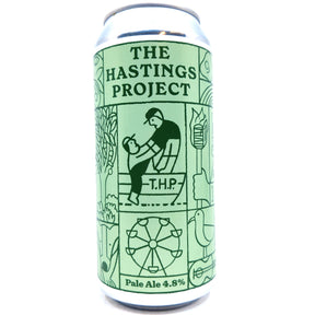 The Hastings Project x Burning Sky Pale Ale V2 4.8% (440ml can)-Hop Burns & Black
