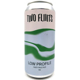 Two Flints Low Profile Pale Ale 3.8% (440ml can)-Hop Burns & Black