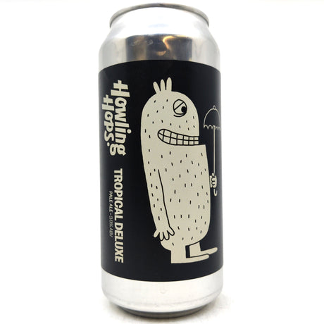Howling Hops Tropical Deluxe Pale Ale 3.8% (440ml can)-Hop Burns & Black