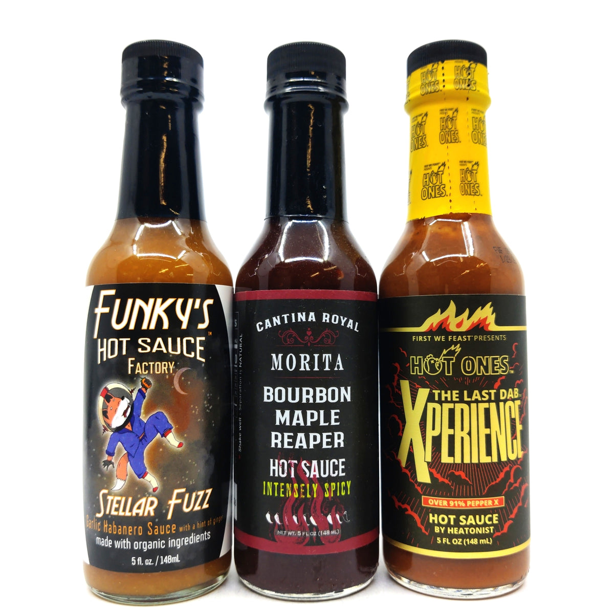 Hot Ones Hot Sauce Season 23 Last Dab Xperience pack (3 sauces) Hop