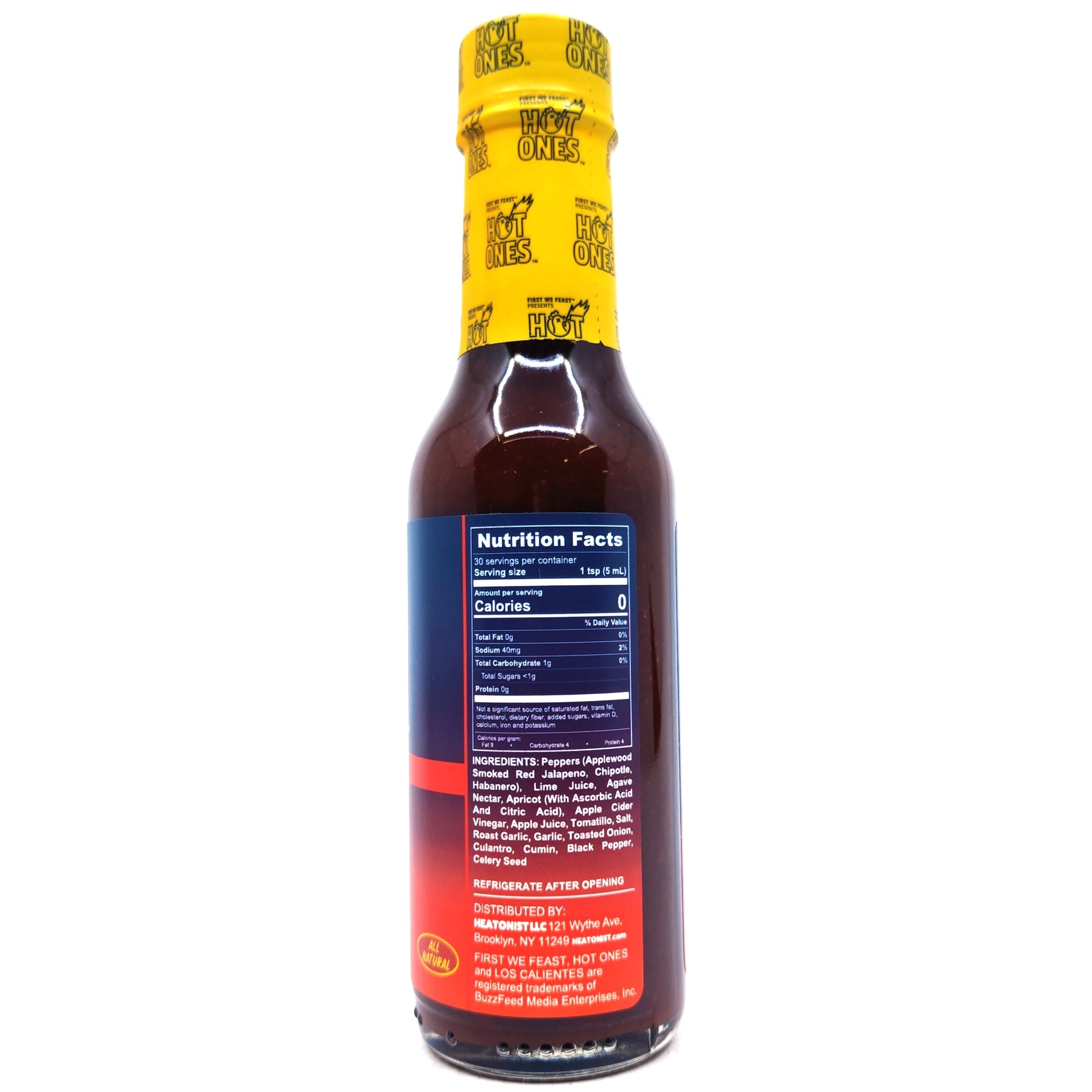 Hot Ones Los Calientes Barbacoa Hot Sauce (148ml) – Hop Burns & Black