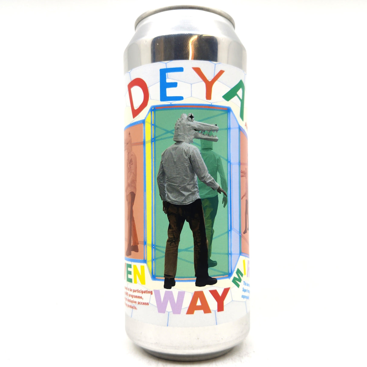DEYA Seven Way Mirror Pale Ale 5.6% (500ml can)-Hop Burns & Black