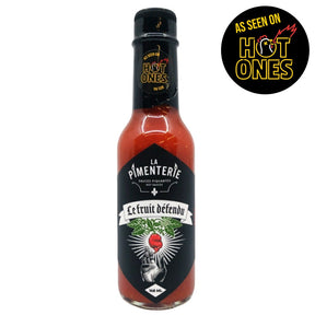 La Pimenterie The Forbidden Fruit Hot Sauce (148ml)-Hop Burns & Black