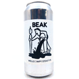 Beak Brewery Wells Impy Stout 11% (440ml can)-Hop Burns & Black