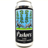 Pastore Citra Waterbeach Weisse 3.4% (440ml can)-Hop Burns & Black