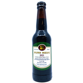 Old Chimneys Burr Medic Baltic Porter 9.2% (330ml)-Hop Burns & Black