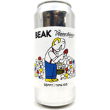 Beak Brewery x Tripping Animals Seppy Triple IPA 10% (440ml can)-Hop Burns & Black