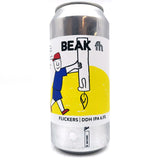 Beak Brewery x Freestyle Hops Flickers DDH IPA 6.5% (440ml can)-Hop Burns & Black