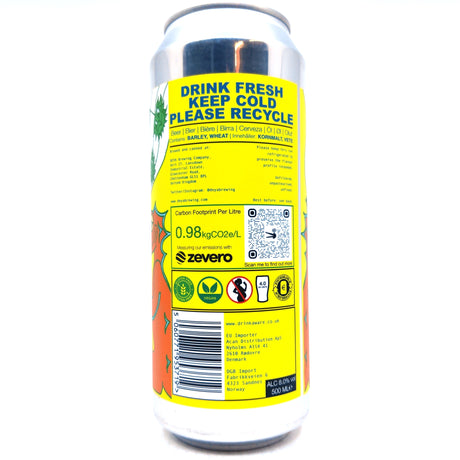 DEYA Sounds About Right Double IPA 8% (500ml can)-Hop Burns & Black