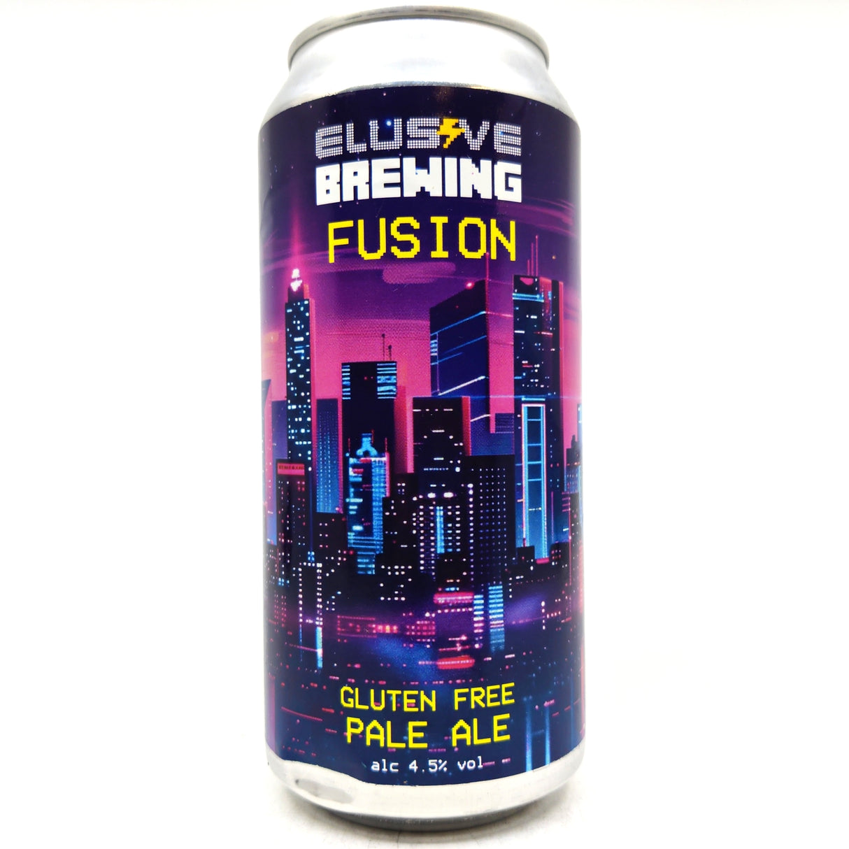 Elusive Brewing Fusion Pale Ale 4.5% (440ml can)-Hop Burns & Black