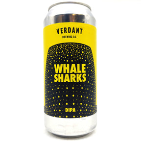 Verdant Whale Sharks Double IPA 8.5% (440ml can)-Hop Burns & Black