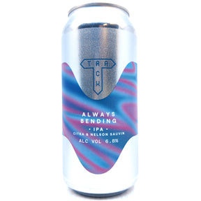 Track Always Bending IPA 6.8% (440ml can)-Hop Burns & Black
