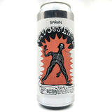 Baron Brewing Nervous Energy Double IPA 8% (500ml can)-Hop Burns & Black