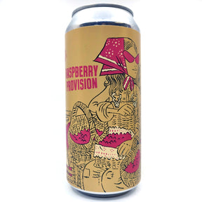 Burning Sky Raspberry Provision 6.2% (440ml can)-Hop Burns & Black