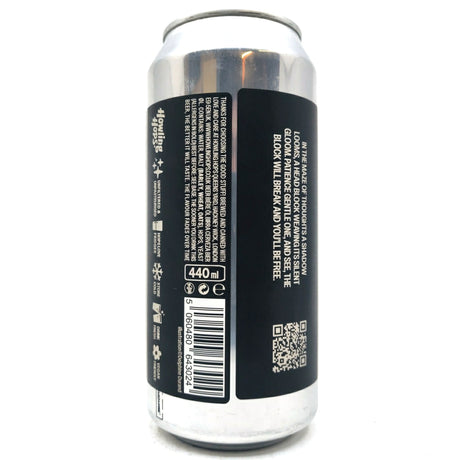 Howling Hops x Siren Head Block New England IPA 6.5% (440ml can)-Hop Burns & Black