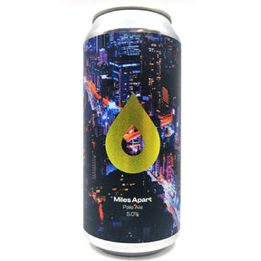 Polly's Brew Co Miles Apart Pale Ale 5.0% (440ml can)-Hop Burns & Black