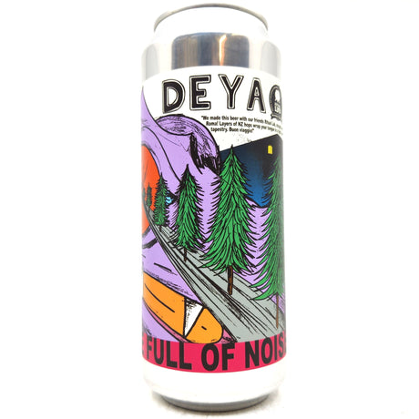 DEYA x Ritual Lab Isle Full Of Noise IPA 6% (500ml can)-Hop Burns & Black