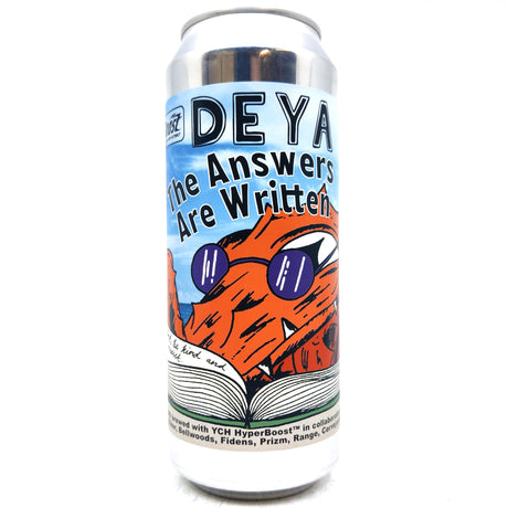 DEYA The Answers Are Written IPA 6.5% (500ml can)-Hop Burns & Black