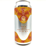 Track Yolk Double IPA 8% (440ml can)-Hop Burns & Black