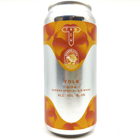 Track Yolk Double IPA 8% (440ml can)-Hop Burns & Black