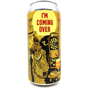 Burning Sky I'm Coming Over IPA 6.5% (440ml can)-Hop Burns & Black