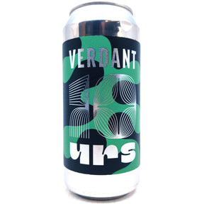 Verdant 10YRS x Green Cheek Double IPA 8.4% (440ml can)-Hop Burns & Black