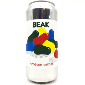 Beak Brewery Pico DDH Pale Ale 5.2% (440ml can)-Hop Burns & Black