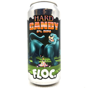 Floc Brewing Hard Candy Double IPA 8% (440ml can)-Hop Burns & Black