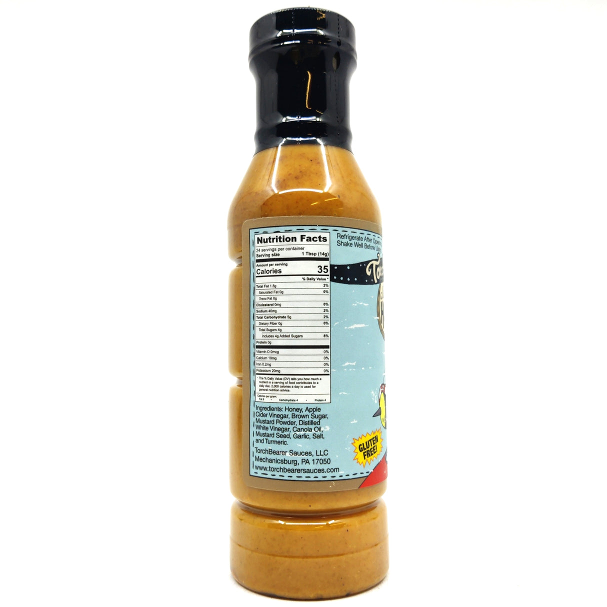 Torchbearer Honey Mustard Sauce (355ml)-Hop Burns & Black