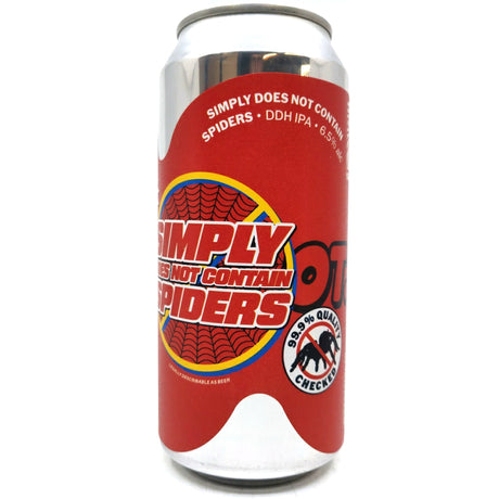 Sureshot x Basqueland Simply Does Not Contain Spiders IPA 6.5% (440ml can)-Hop Burns & Black