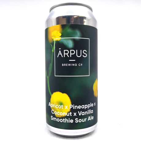 Arpus Apricot x Pineapple x Coconut x Vanilla Smoothie Sour 4.5% (440ml can)-Hop Burns & Black