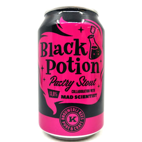 Kees Black Potion Pastry Stout 13.8% (440ml can)-Hop Burns & Black