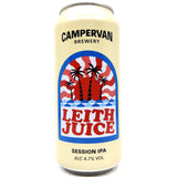 Campervan Leith Juice Session IPA 4.7% (440ml can)-Hop Burns & Black