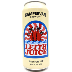 Campervan Leith Juice Session IPA 4.7% (440ml can)-Hop Burns & Black