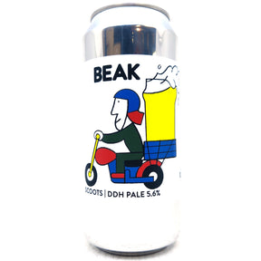 Beak Brewery x Basqueland Scoots DDH Pale Ale 5.6% (440ml can)-Hop Burns & Black