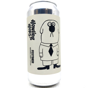 Howling Hops Festbier Seasonal Lager 5.2% (440ml can)-Hop Burns & Black