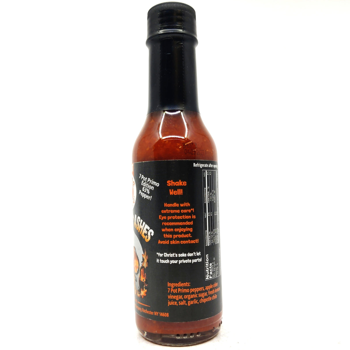 Karma Sauce Ashes to Ashes Hot Sauce (148ml)-Hop Burns & Black