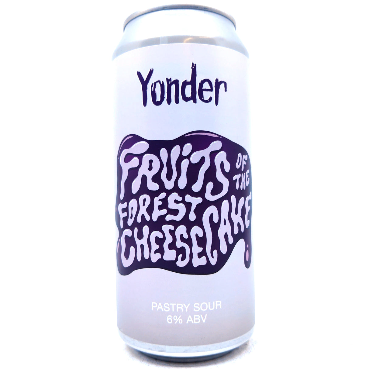 Yonder Fruits of the Forest Cheesecake Pastry Sour 6% (440ml can)-Hop Burns & Black