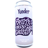 Yonder Fruits of the Forest Cheesecake Pastry Sour 6% (440ml can)-Hop Burns & Black