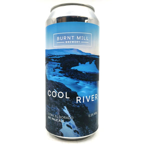 Burnt Mill Cool River West Coast Pale Ale 5.5% (440ml can)-Hop Burns & Black
