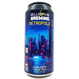 Elusive Brewing Metropole West Coast Pale Ale 4.5% (440ml can)-Hop Burns & Black