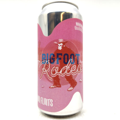 Sureshot x Two Flints Bigfoot Rodeo Double IPA 8% (440ml can)-Hop Burns & Black