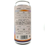 Two Flints x Seagrove Public Fun Fact Cold IPA 6% (440ml can)-Hop Burns & Black