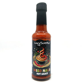 Lazy Scientist Miso Naga Fermented Red Chilli, Miso, Naga & Nori Seaweed Hot Sauce (150ml)-Hop Burns & Black