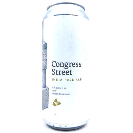 Trillium Congress Street IPA 7.2% (473ml can)-Hop Burns & Black