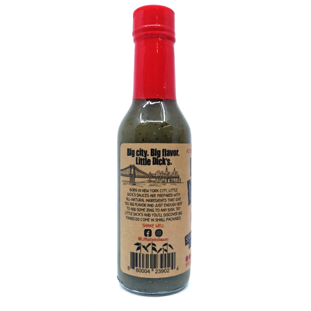 Little Dick's Serrano Cilantro Hot Sauce (148ml)-Hop Burns & Black