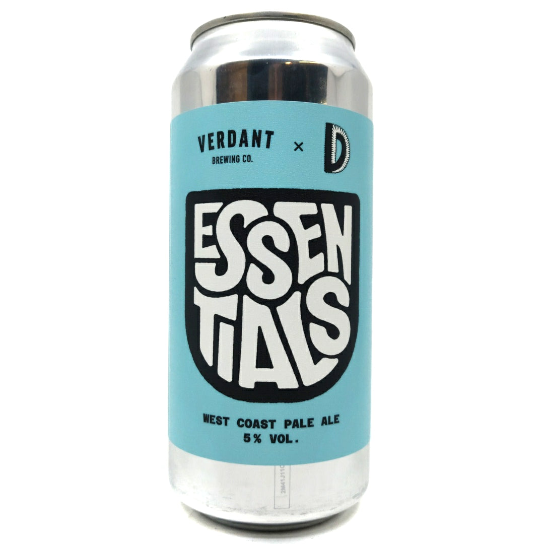 Verdant x Duration Essentials West Coast Pale Ale 5% (440ml can)-Hop Burns & Black